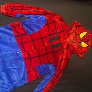 Spider-Man onesie